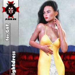 JMR dForce Lotty Nightdress for G8F