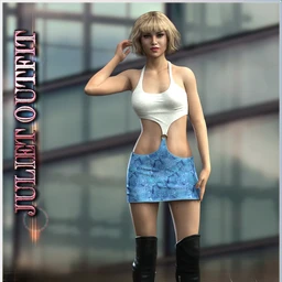 Juliet Outfit for Genesis 8 Female(s)
