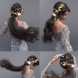 Kent Hair for Genesis 8.1 Female