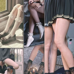 KuJ Kawaii Fashion Socks and Shoes Collection I