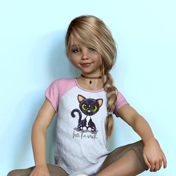 London Character and Hair for Genesis 8 Females