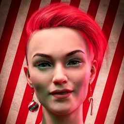 M3D Christmas Earring Set for Genesis 8 and Genesis 8.1 Female