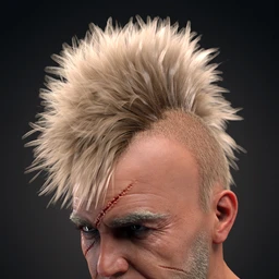 M3D Tough Guy Hair Set Genesis 8.1 Males