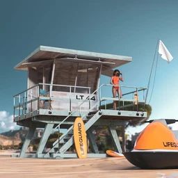 M8 Lifeguard Tower