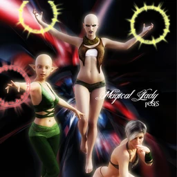 Magical Lady Poses for Genesis 8 Female(s)