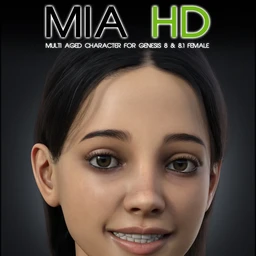 Mia HD for Genesis 8 and 8.1 Female