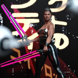 Noska´s Fight Poses for Noska 8.1