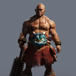Oni Warrior Outfit for Genesis 8 Male