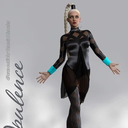 Opulence dForce Outfit for Genesis 8 Female(s)