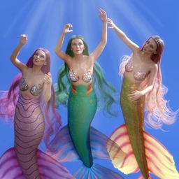 PhilW’s Mermaid Tail Textures for Coral 8.1