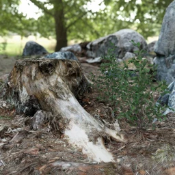 Photo Scenery Forest Base