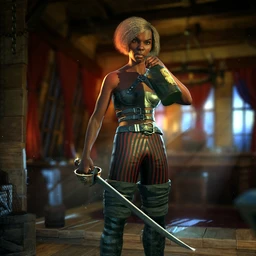 Pirate Animations for Jinx 8.1 and Genesis 8.1 Female