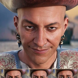 Pirate Life Expressions for Wolfgang 8.1 and Genesis 8.1 Male