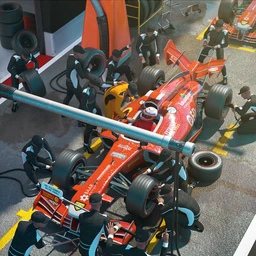 Pit Lane Poses and Props for Genesis 8 Male