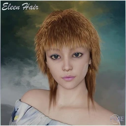 Prae-Eleen Hair for Genesis 8