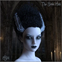 Prae-The Bride Hair G3 G8 Daz