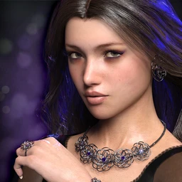 Precious Flower Jewelry for Genesis 8 Female(s)