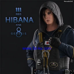 R6S Hibana for Genesis 8 and 8.1 Female