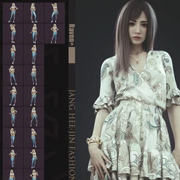 RAV Jang Hee-jin Fashion Poses 24