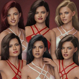 Real Faces and Bodies for Rosa Maria 8.1