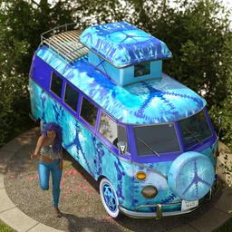Retro Camper Van