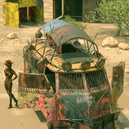 Retro Camper Van Apocalypse Add-On