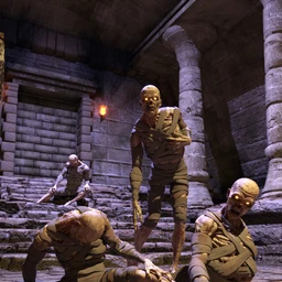 Risen Mummy Poses for Genesis 8 Male and Mummy HD