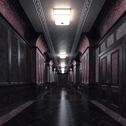 Rosé Decadent Hotel Hallway
