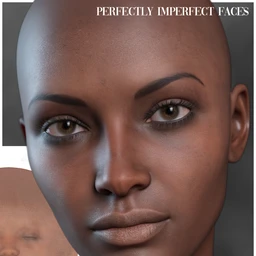 RY Perfectly Imperfect Faces Merchant Resource for Genesis 8.1 Female