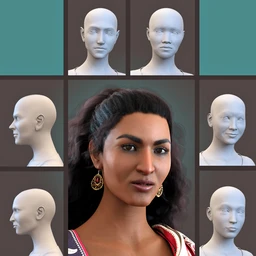 SBibb Diverse World Vol 2 for 200 Plus for Genesis 8 Female