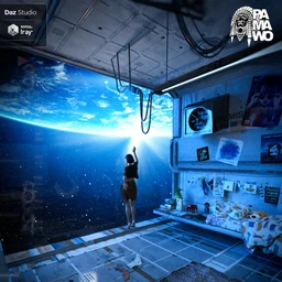 Sci Fi Girl’s Room for DS
