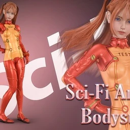 Sci-Fi Anime Bodysuit for G8F