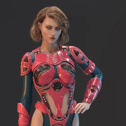 Sci-fi Suit for Genesis 8 Females