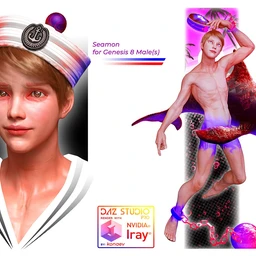 Seamon For Genesis 8 Male