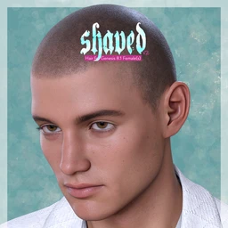 Shaved Hair V2 for Genesis 8.1 Males