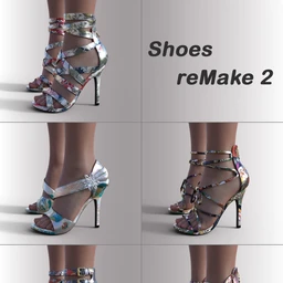 Shoes ReMake 2 for Genesis 8.1 Females