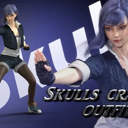 Skulls cracker outfit for G8F