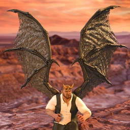 Succubus Wings for Genesis 8 Males