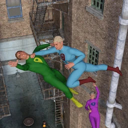 Super Conflict Poses for Genesis 8