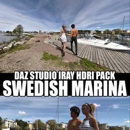 Swedish Marina – DAZ Studio Iray HDRI Pack