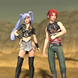 SY Aiko 3 and Hiro 3 Clones for Genesis 8