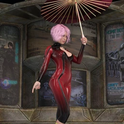 Umbrella Poses For Genesis 8 Female