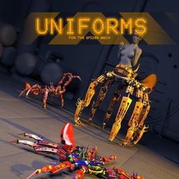 Uniforms for the Spider Mech