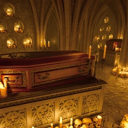 Vampire Crypt and Props