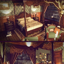 Victorian Bedroom