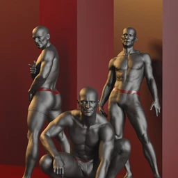 Virile Poses for Genesis 8 Male