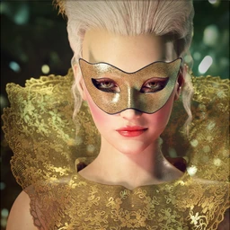 VYK dForce High Collar Peplum