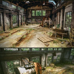 Abandoned Factory Building