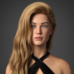 Adena Hair for Genesis 8 and 8.1 Female