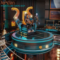 Aeridian Interstellar Throne Room